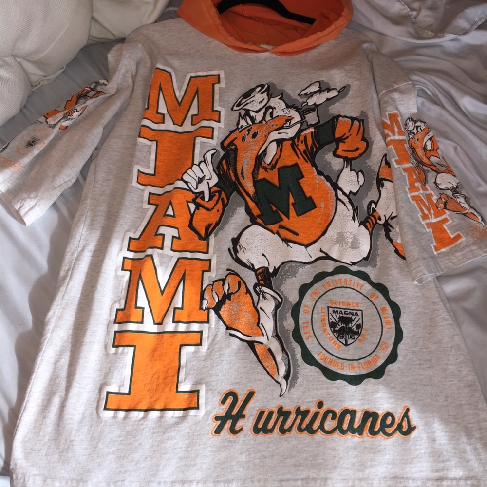 Miami hurricanes vintage